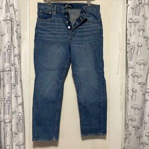 Gap High Rise Cheeky Straight Jeans